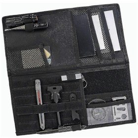 Resim Evrensel Araba Güneşlik Paneli Düzenleyici Askeri Taktik Otomobil Araç Güneşliği Saklama Tutucu Kılıfı Haki - Çeşitli Modeller İçin 