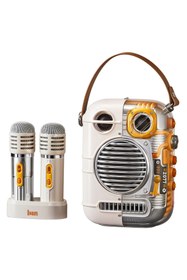 Resim Divoom Spark Pro Çift Karaoke Mikrofonlu 80 W Bluetooth Hoparlör 