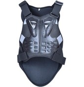 Resim Hayalet Yarış Gh-hjy08 Motosiklet Zırh Yelek Göğüs Koruyucu Sürme Sert Kabuk Giysiler, Boyut: L Siyah 