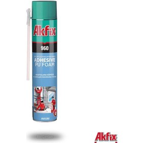 Resim Akfix 960 Yapıştırıcı Pu Köpük Xps Eps Isı Yalıtım Mantolama 