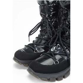 Resim Othree Kadın Deri & Tekstil Siyah Kar Botu 1020 1728 Bn Bot Sk23/24 Black Siyah 