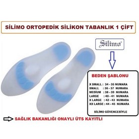 Resim Topuk Dikeni Tabanlığı Silikon Ortopedik Tabanlık 