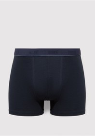 Resim Mavi - 3lü Baskılı Lacivert Boxer 0912226-70500 Lacivert 