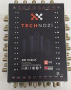 Resim Tecnozi Micro ZM 10\u002F24 - 24 Çıkışlı Santral Multiswitch Adaptör 