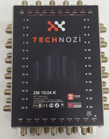 Resim Tecnozi Micro ZM 10\u002F24 - 24 Çıkışlı Santral Multiswitch Adaptör 