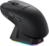 Resim Coverzone AJAZZ AJ159 PRO 3 Modlu 8000Hz 26.000 DPI Manyetik Şarj İstasyonlu PAW 3395 Optik Sensör Gaming Mouse (Siyah) 