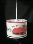 Resim esinece Erkek çocuk odası araba avize 