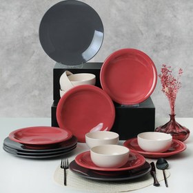 Resim Noble Mix Yemek Takımı 18 Parça 6 Kişilik 