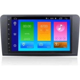 Resim Navimex Mercedes Ml Android 10 Uyumlu Navigasyon Multimedya Ekran Oem Teyp Nav-9960 