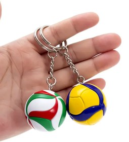 Resim Genel Markalar Voleybol Topu Mini Anahtarlık Spor Aksesuarı Hediyeler 1 adet, 4 cm 