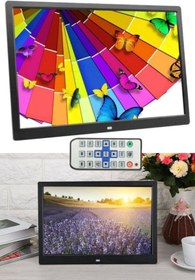 Resim Utelips Lcd Geniş Ekran Dijital Fotoğraf Çerçevesi Fişli Kumandalı Hd Elektronik Resim Video Albüm 7'inç 