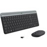 Resim LOGITECH MK470 Siyah, 920-009435, Kablosuz, Türkçe Q, Klavye Mouse Set 
