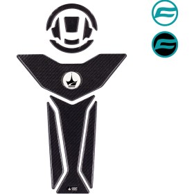 Resim Cf-450/sr Depo Ve Depo Kapağı 6d Karbon Kaydırmaz Tank Pad Cfdks01 