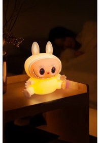 Resim Dekoratif Lb-87 Labu Led Gece Lambası Amber Sarı 