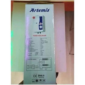 Resim Artemis Elektrikli Su Isıtıcı Şofben 