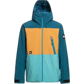 Resim Quiksilver Sycamore Erkek Mavi Snowboard Ceketi 
