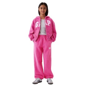Resim GAP Logo Polar Fleece Çocuk Pembe Günlük Stil Eşofman Altı 499107001 