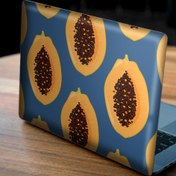 Resim Papaya Ebruli Desen Notebook Sticker, Laptop sticker,, Hp Sticker, Asus Sticker, 15.6 inç Sticker 