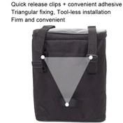 Resim Sones Elektrikli Bisiklet Sürüş Askılı Çantası Büyük Kapasiteli Su Geçirmez Bisiklet Ön Askılı Çanta Mavi 