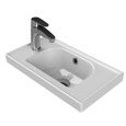 Resim Cerastyle Frame Soldan Delikli Etajerli Lavabo (TURKUAZ.001800-U) 