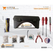 Resim Eko Takım Sandık Seti 208 parça 11 Çeşit Hesaplı Hırdavat 