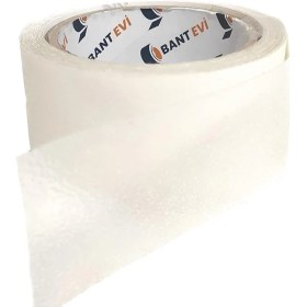 Resim Evi Merdiven Kaydırmaz Bant Kendinden Yapışkanlı Kaymaz 50MM Genişlik, 5mt Uzunluk, Şeffaf Kaydırmaz Bant, Havuz Banyo Mutfak Küvet Islak Zemin Kaydırmaz Bant (50MMX5MT Şeffaf) 