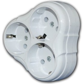 Resim VİKO 3'lü Golyat Fişe Takılan Priz Çoğaltıcı 