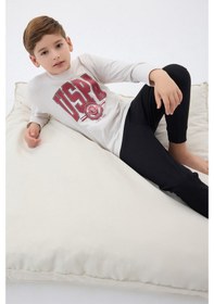 Resim U.S. Polo Assn. U.s. Polo Assn Erkek Çocuk Beyaz Pijama Takımı 5274-46868 Beyaz 