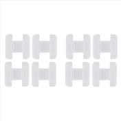 Resim Lillian Buzdolabı Kilidi, Çocuklar Için Buzdolabı Kilidi, Bebekler Için Dolap Kilitleri, Çocuk Çekmece Kilitleri, Dondurucu Kapı Kilidi 8 Adet (Yurt Dışından) 