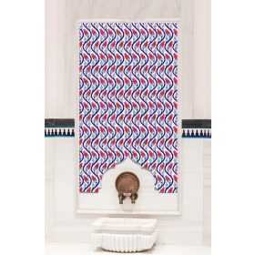 Resim Kütahya Hedef Çini 80X140 Türk Hamam Çinisi 