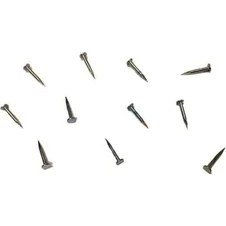 Resim Klips, Menteşe, Ayağı Çivisi 9mm Çelik - Siyah 100GR 