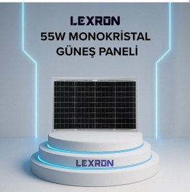 Resim 55w Monokristal Güneş Paneli 