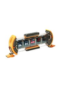 Resim Divoom Times Gate 5 Ekranlı Rgb Işıklı Akıllı Dijital Saat, Dekor Resim Çerçevesi, Sarı 