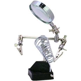 Resim Powermaster Pm-1630 3 Konumlu Büyüteçli Havya Standı 