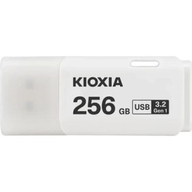 Resim TeknoKapsül Kioxia U301W 256GB USB 3.2 Gen1 Transmemory Flash Disk (Beyaz) 