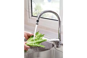 Resim Pratik Su Tasarruflu 2 Modlu Musluk Başlığı Kısa Profesyonel Musluk Başlığı 2 Yıl 