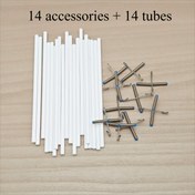 Resim 14 adet Balıkçılık Aracı Kiti: Balıkçılık Hattı Kombinasyonu, Balık-Ozelliği Tackle, Anti-Tangle Hortum Hızlı Kancası Aksesuarları, Geri-Trolling T-Şekilli Rig, Rüzgar Geçirmez Hattı Seti, Kite Balıkçılığı Kurulumu, Anti-Sarmalı Hortum Hızlı Kancası Zinciri 