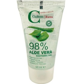 Resim Claderm Aloe Vera Yüz Nemlendirici Jel 50 ML 