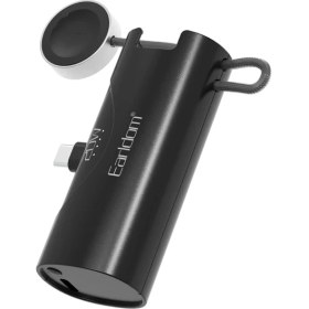 Resim Earldom PD46 5.000 Mah 20W Dahili Type-C Çıkışlı 2.5W Saat Şarjlı Pd Hızlı Şarj Mini Powerbank 