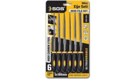 Resim Gürçay Hırdavat Sgs 6 Parça Mini Eğe Seti 5X180MM 