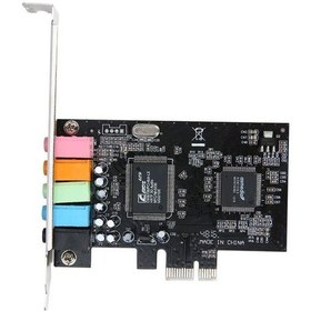 Resim Pcı-e Dahili Ses Kartı Yerleşik 5.1 Kanal Cmı8738 Yonga Seti Ses Sistemi 