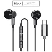 Resim Type-c Mikrofonlu Ve Ses Kontrollü Kulak İçi Kulaklık - Siyah Um24403-4 Yurt Dışından Vivo 