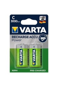 Resim ATAELEKTRONİK Varta 3000mah Bebek Ana Kucağı Pili 3000mah C Orta Boy Pil 2li Paket Tombul Lr14 R14 Mn1400 Am2 