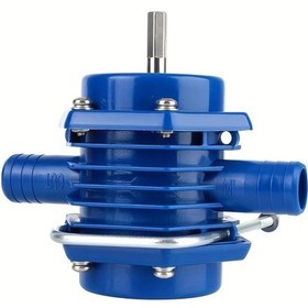 Resim Xuweiwei Blue Manuel Kendinden Emişli Elektrikli Matkap Su Pompası Ev Bahçe Santrifüj Pompa 