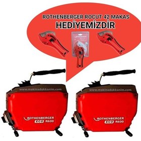 Resim Rothenberger R600 Eco Seri Kanal Açma Mak 16+22mm Spiral Set 