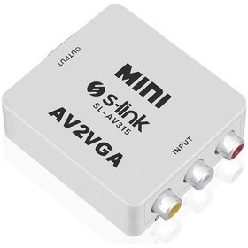 Resim S-Link SL-AV315 Video To VGA Çevirici 