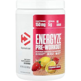 Resim Dymatize Energyze PreWorkout With Bcaa 400 gr 