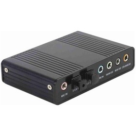 Resim Lemestar Usb 2.0 Dışarıdaki Fiber Ses Kartı Siyah - 5.1 Kanal, 48/44 Khz Örnekleme Hızı, Plug And Play, Spdıf Giriş/çıkış, Win/mac Uyumlu 