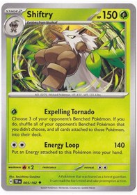 Resim Shiftry 005/162 - Temporal Forces - Pokemon Kartı Mint 