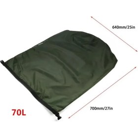 Resim Chaoduo Shop 70L Tarzı Yenı Taşınabilir Yüzme Çantası Su Geçirmez Kuru Çanta Çuval Saklama Çantası Kamp Için Yürüyüş Yürüyüş Yüzme Trekking Tekne Kullanımı (Yurt Dışından) 